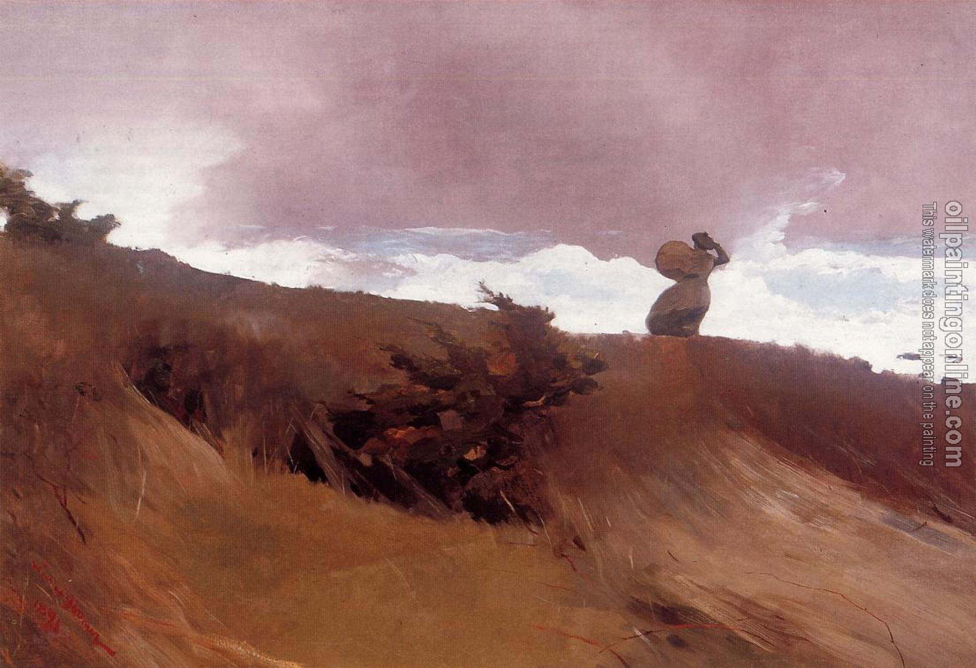 Homer, Winslow - The West Wind